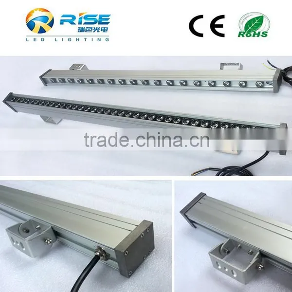 Waterproof RGB Linear Led Wall Washer Light 36W Bar Aluminum Alloy Stage Lighting photo-3