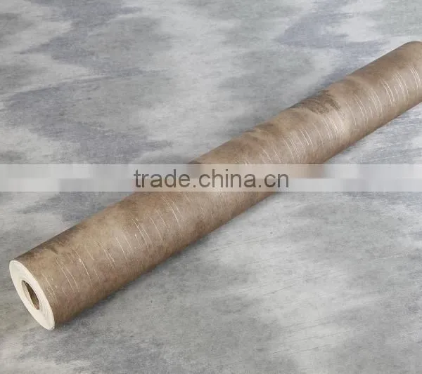 Factory Embossed Ripple Style Vinyl Wallpaper for Hotel photo-3