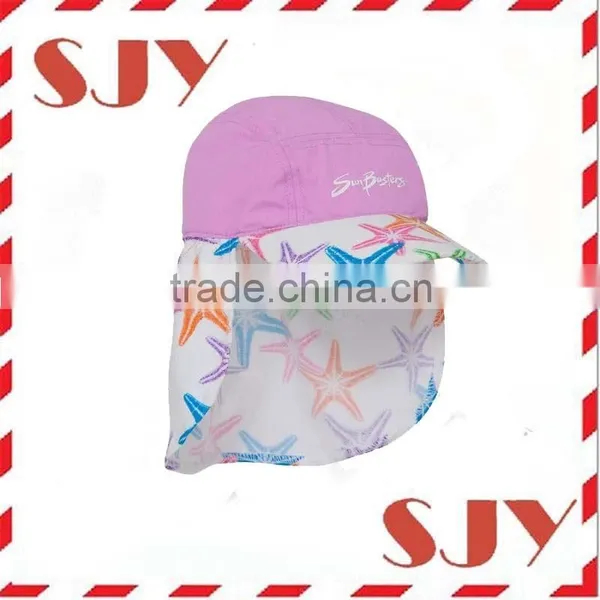 UV Sun Protective Girls UPF 50+ Flap Hats photo-2