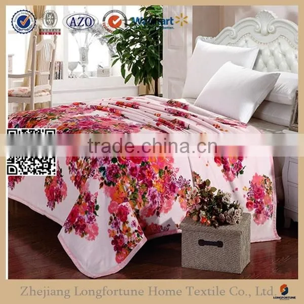 Manufactory Walmart China Home Textile Thick Coral Fleece Wholesale Best Price Blanket in China photo-5