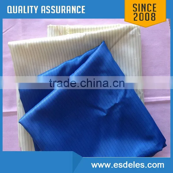 Customize Color Available Class 1000 Polyester Anti-static Fabric photo-3
