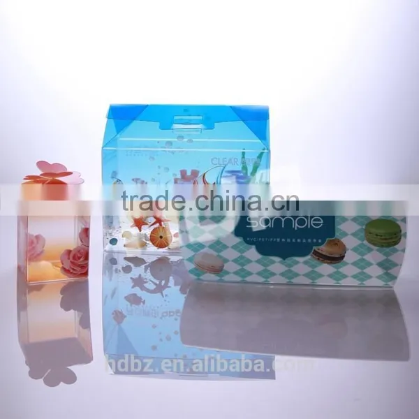Recyclable Eco-friendly Clear Packaging Pvc Box With Fancy Logo photo-3