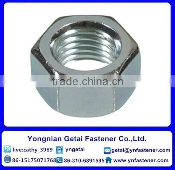 Zinc Plated DIN935 DIN937 Hexagonal Nuts photo-3