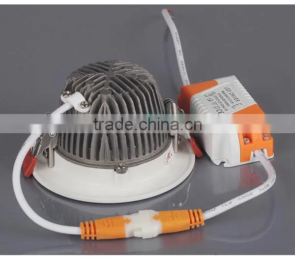 12W 220V Gimble Recessed Dimmable Square Led Celling Light Led Celling Lighting Panel photo-2