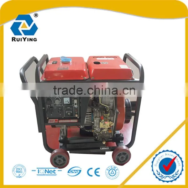 Welding Generating Set With 4 Wheels