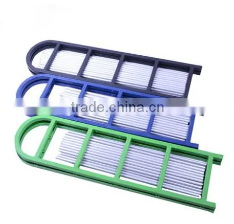 SR00285 Home Use 5 Layers Free Standing Plastic and Iron Tube Shoe Rack photo-3