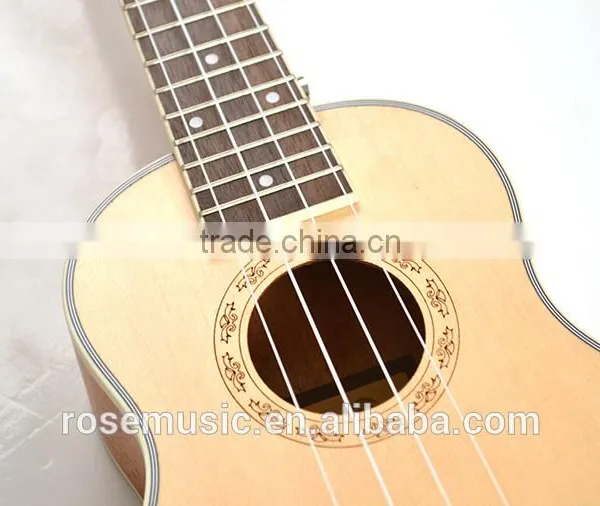 24 " China Cheap Wooden Ukulele Wholesale High Quality Ukulele photo-3
