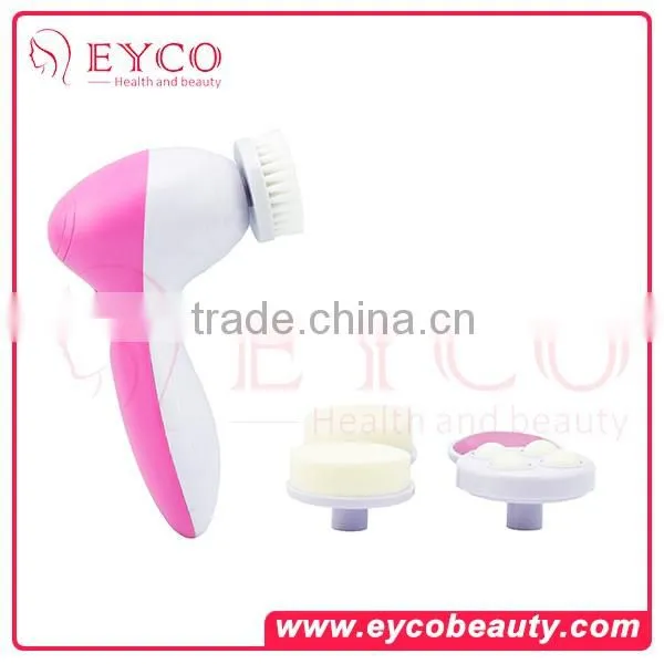 Home Use Silicone Facial Brush Facial Massager 5 in 1 Personal Skin Care Beauty EYCO BEAUTY photo-2