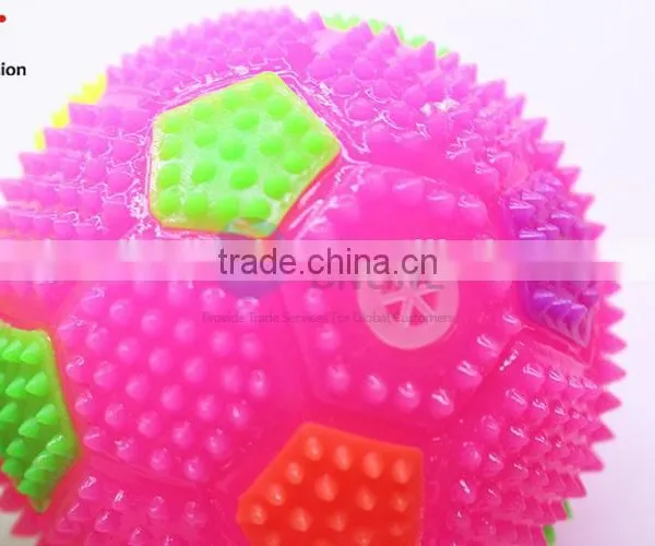 No. 1 Yiwu Exporting Commission Agent Wanted Multi-color Led Flashing Soccor Ball Toy photo-3