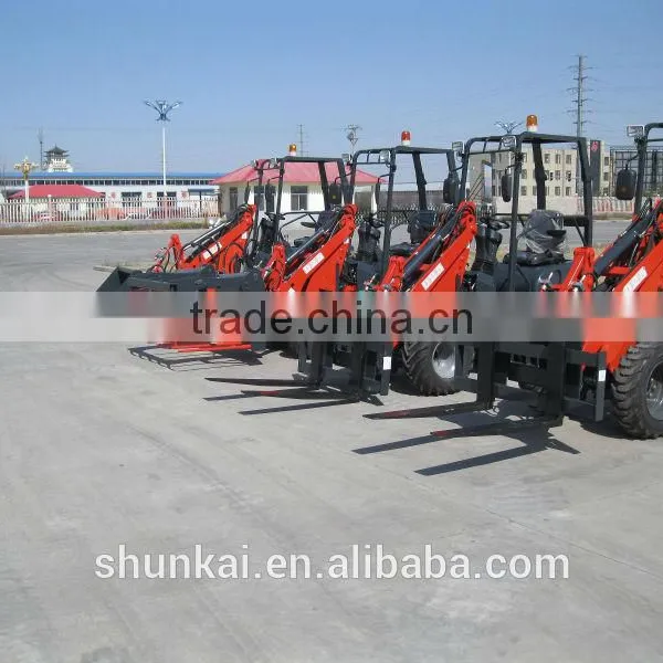 New Style CE 4WD Mini Wheel Loader , Optional Equipments photo-5