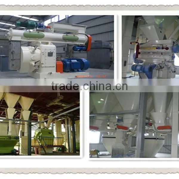 Factory Design CE Certificated Small Animal Feed Mill Machinery