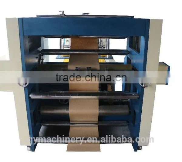 Paper Bag Making Machine With Flexo Printing, Point Bottom Paper Bag/square Bag Making Machine photo-3