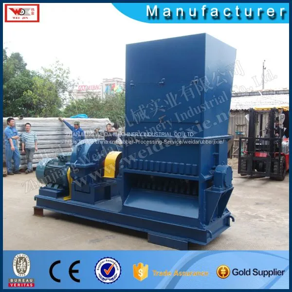 Crushing Breaking Rubber Slab Cutter Machine photo-4