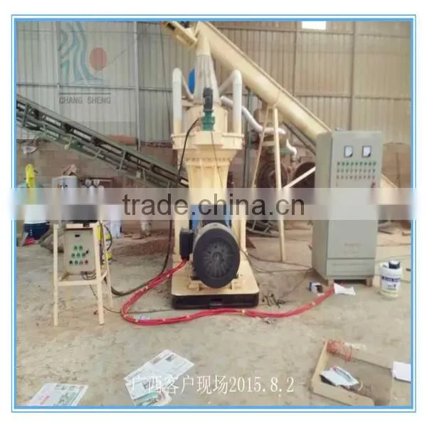 CSPM 2016 New Hot Sale Ring Die Biomass Wood Pellet Processing Machine With Auto Lubrication System photo-6