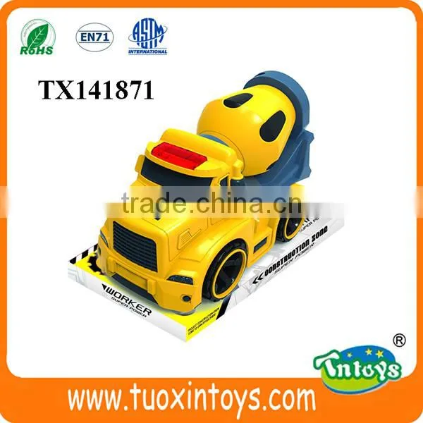 Plastic Friction Excavator Vehicle Toy Cute Design for Kids photo-2