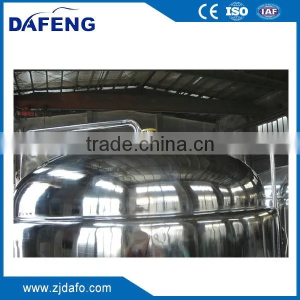 SUS304 1000L Cooling Jacketed Beer Fermentation Tank photo-2