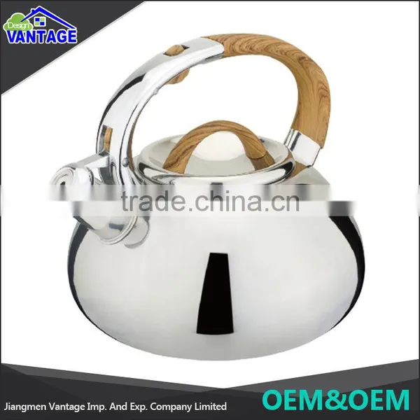 High Quality Cheap Custom Stainless Steel Whistling Non-electric Kettle photo-3