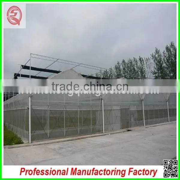 Plastic Film Commercial Greenhouse for Tomatoes With Arched Type photo-6