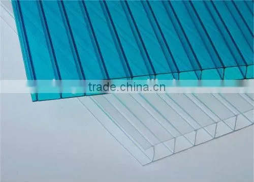 Professional Factory Made Cheap Colored 6mm Honeycomb Polycarbonate Hollow Sheet photo-2