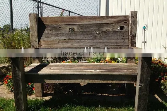 Rustic Wooden Bench photo-4