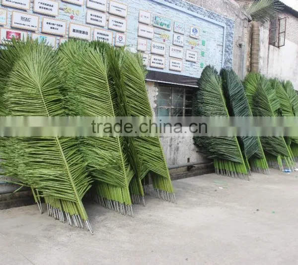 SJ07011102 Wholesale Tree Leave Outdoor/High Initation Plam Tree Leave/decorative Palm Leaves photo-5