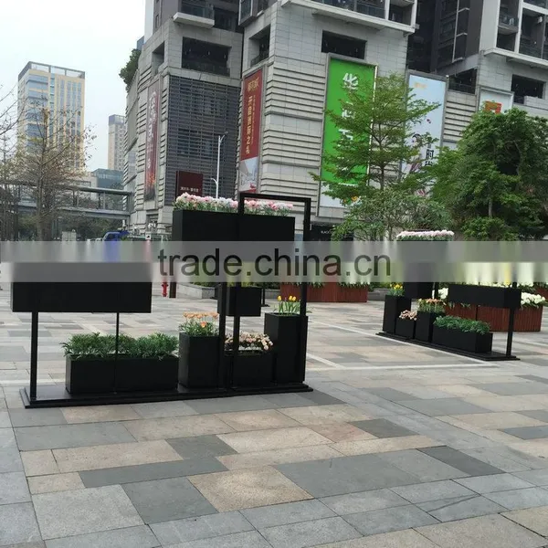 Fiberglass Modern Square Planter photo-6