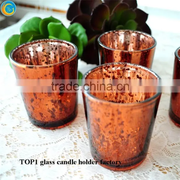 Custom Set 3 Laser Cut Glass Candle Holders Printed Personalized Votive Holders photo-2