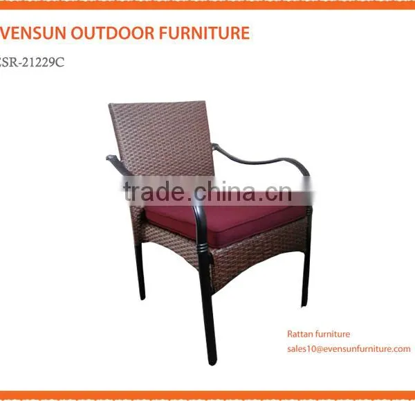 Weatherproof and Fireproof Outdoor Synthetic Rattan Outdoor Beach Chair photo-2