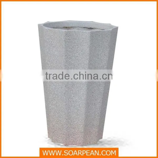 Home Decorative Fiberglass Outdoor Flower Vase photo-4