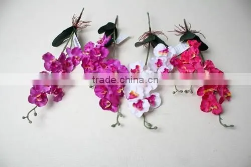 Fabric Butterfly Orchid Artificial Butterfly Orchid Flowers Landscaping Flowers photo-6