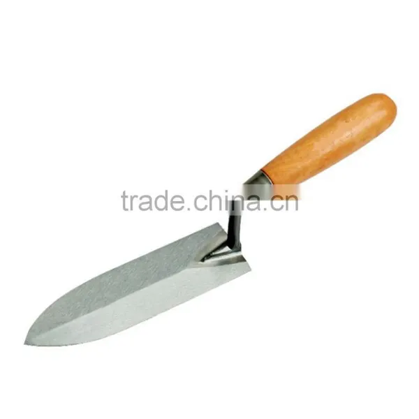 Factory Cheap Bricklaying Trowel With Wooden Handle photo-2