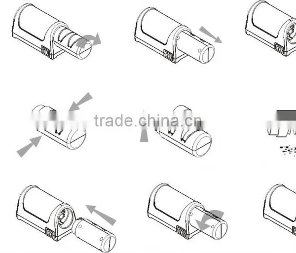 GRINDER Electric Sharpening Ceramic Knife Tools photo-6