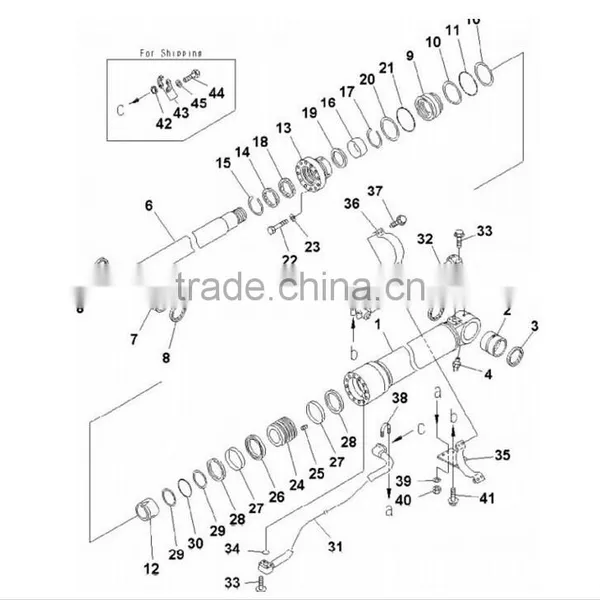 Excavator Bulldozer Hydraulic Cylinder Arm Boom Cylinder,bucket Cylinder photo-2
