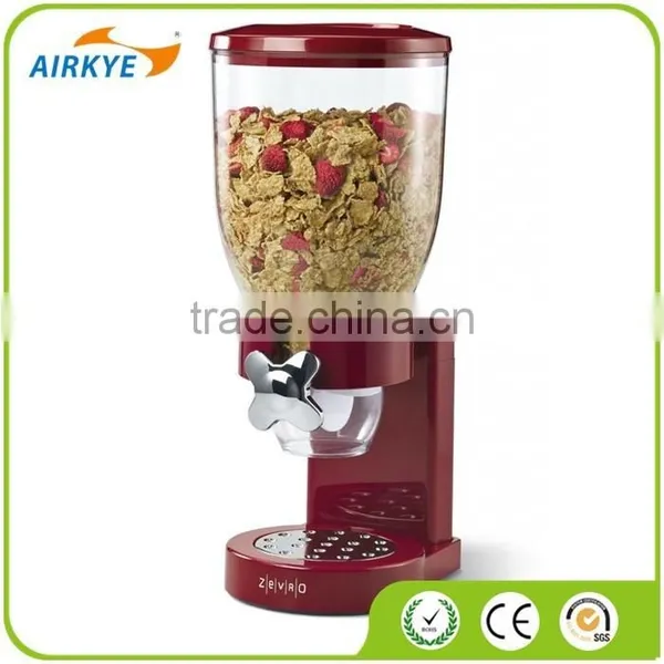 Double Dry Food Dispenser Kitchen Storage Container Cereal Snack photo-5