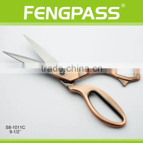 S8-1011C 24cm Stainless Steel Blades With Zinc Alloy Handle Scissors For Cutting Fabric photo-2