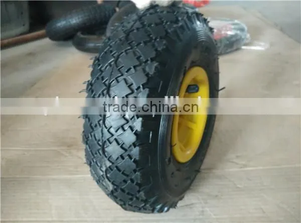 3.00-4 High Quality Pneumatic Small Rubber Wheels photo-3