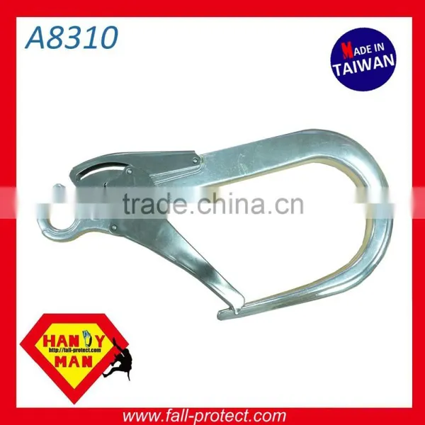 Forged Aluminum Large Double Action Scaffolding Snap Hook photo-3