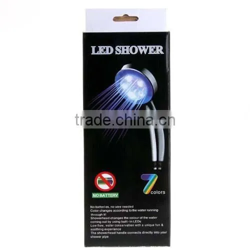 7 Color Mini Hand LED Shower Head photo-5