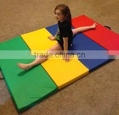 Professional Folding Gym Mat,Cheerleading, Martial Arts, Yoga 4' x 6' Tumbling Mat photo-6
