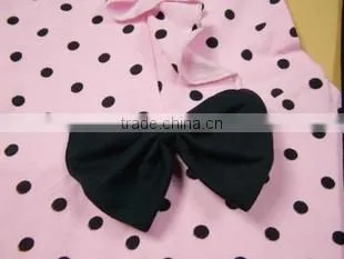 Spring Autumn Baby Girls Clothing Sets Girl Cartoon Suit Clothing Children Kids Coat Polka Dot Clothes Pants T-shirt+pant photo-4