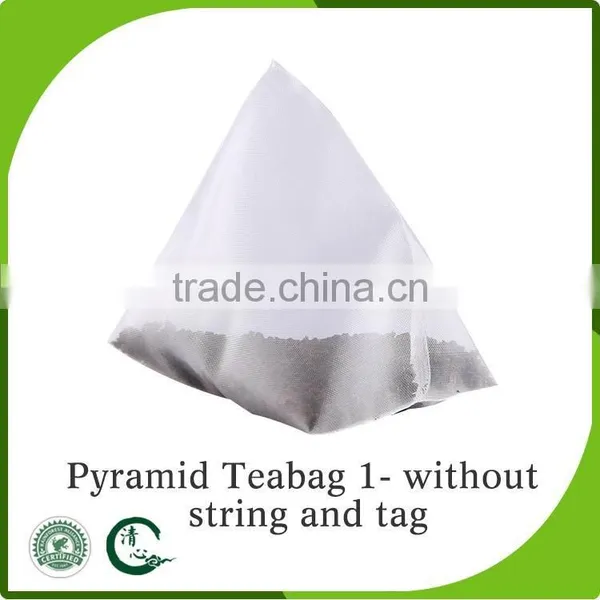 China Custom Design Herbal Tea Bags Pyramid Shaped Teabags