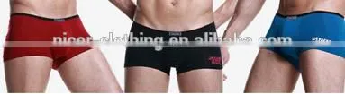 Mens Sexy Boxes/bodyshort OEM Service Spandex Underwear photo-4