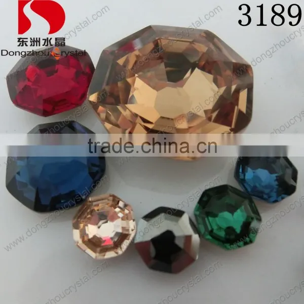 Shining Colorful Crystal Glass Stones for Clothing photo-5