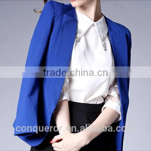 European and American Fashion Coat Office Suits 2015 New Style Women Suit WMSU20150008 photo-3