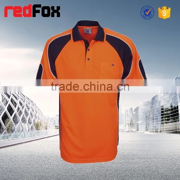 180gsm Net Long Sleeve Safety T-shirt for Running Mesh Safety Red T-shirts Fire Proof Safety T-shirt photo-4