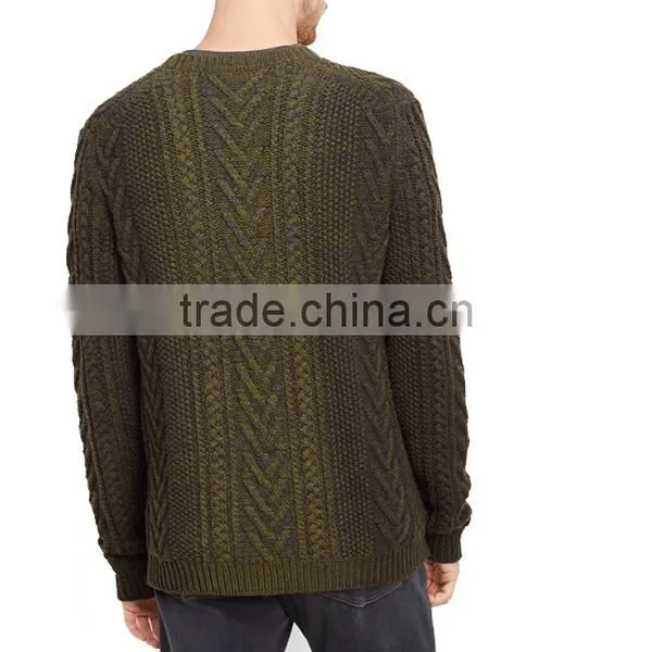 2015 Fashion Wool Cheap Men Sweater Men Woolen Sweater Design photo-2