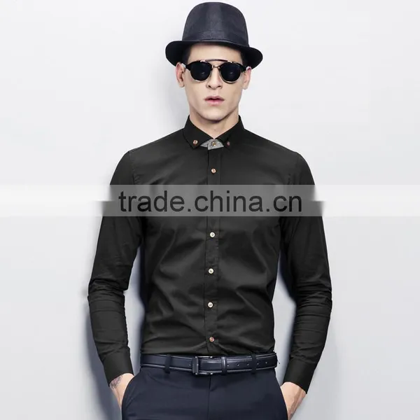Fancy Lots Colours Slim Fit Shirts For Men Dress photo-4
