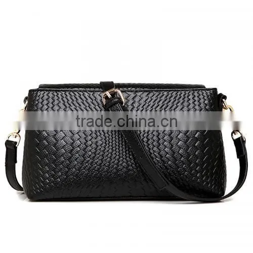 PU Leather Shoulder Bag Polyester Geometric 82660 Mini Shoulder Messenger Bag photo-4