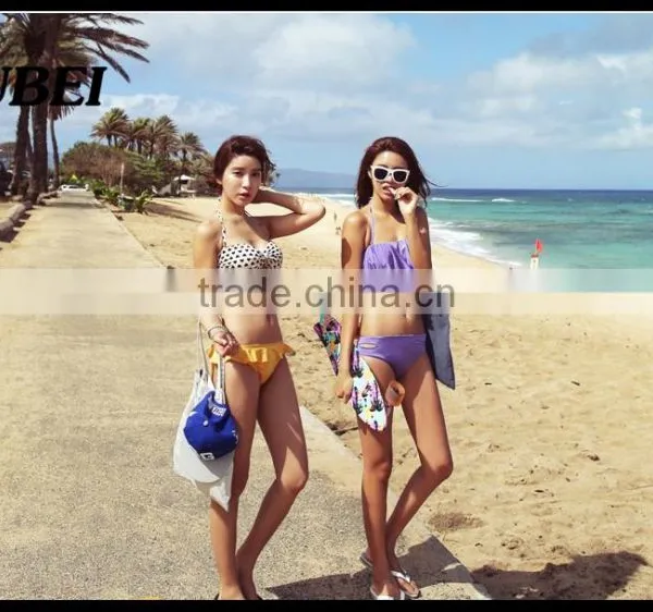 Korea 2016 Summer Love Halter Bikini Swimsuit photo-5
