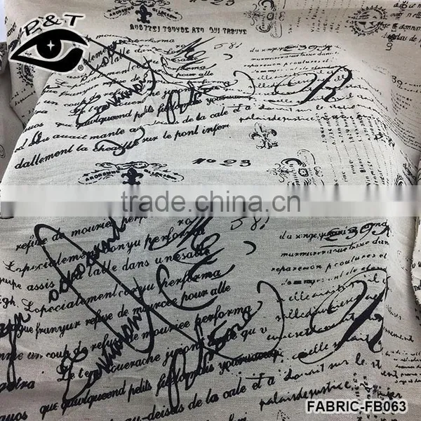 100% Polyester Linen Look Fabric With PU/PVC Coating For Bags/Luggages/Garment /Sofa Using photo-3